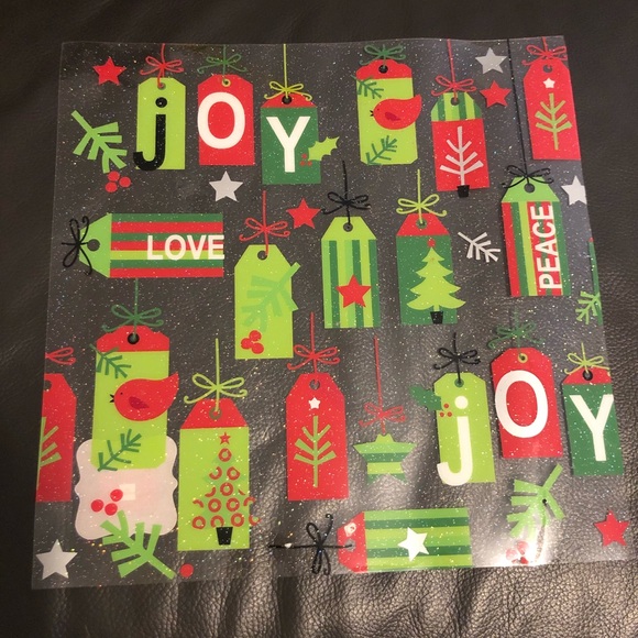 St. Nicholas Square Other - *Final Price* Christmas Vinyl Table Placemat Set